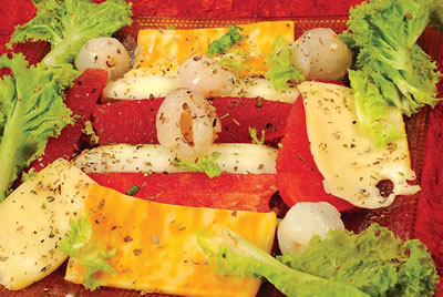 Cucumber Watermelon Salad