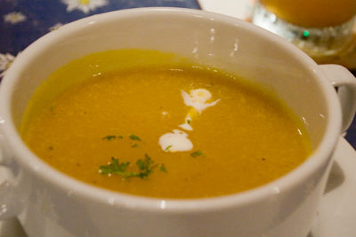 Masoor Dal and Orange Soup
