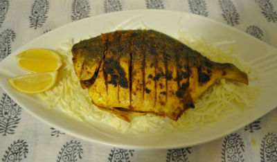 Fried Pomfret