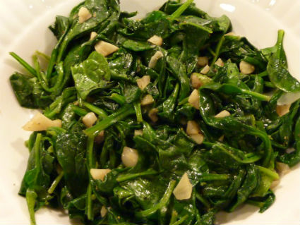 Garlic-Sauteed-Spinach