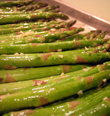 Ginger Garlic Asparagus