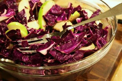 Green Apple and Cabbage Salad