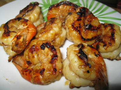 Grilled Ginger Shrimp