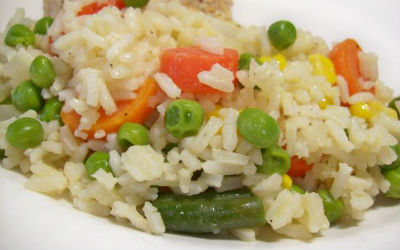 Mint Mixed Vegetable Rice
