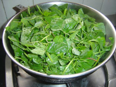 Mulai Keerai (Amaranth Leaves)