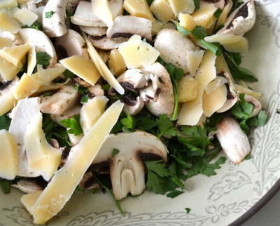 Mushroom and Parsley Salad