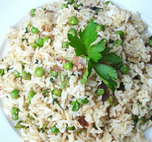 Peas Fried Rice