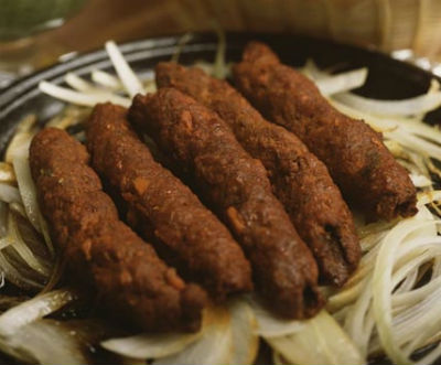 Prawn Seekh Kebab