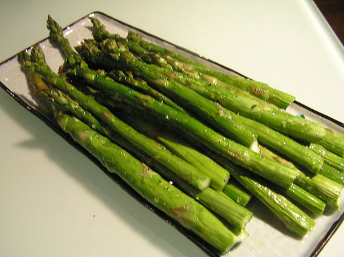 Steamed Asparagus Steamed Asparagus