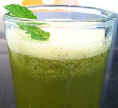 Apple Mint Juice