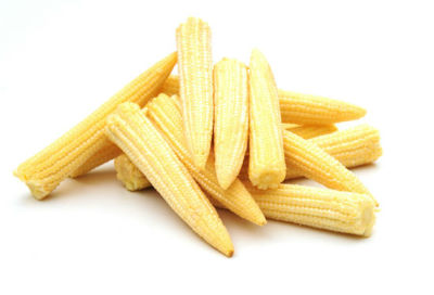 Baby Corn with Spinach