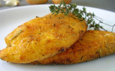 Baked Fish with Almonds