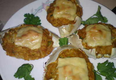 Baked Stuffed Crabs