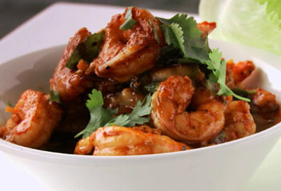 Black Pepper Prawns