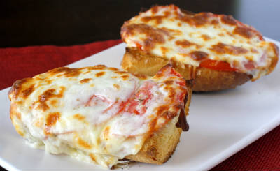 Cheesy Tomato Toast