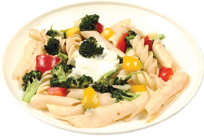 Creamed Broccoli and Pasta