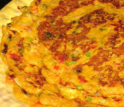 Vegetable Omelette without Egg