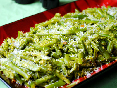 Green Beans Poriyal with Coconut