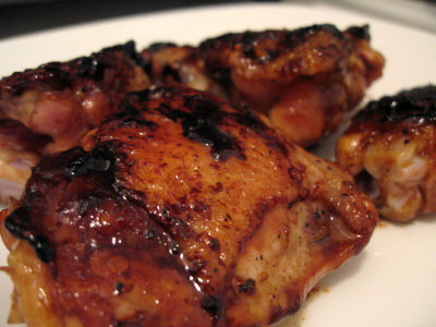 Stir-Fried Honey Glazed Chicken Thighs