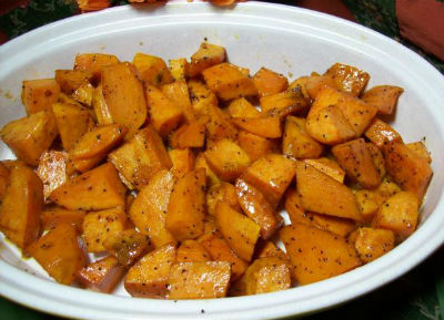 Honey Glazed Sweet Potato