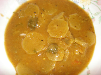 Mutton Radish Sambar