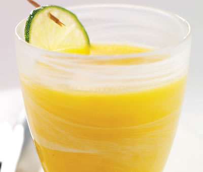 Orange, Mango, and Lime Juice