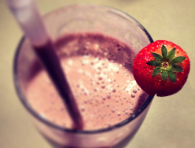 Peanut Butter and Jelly Smoothie