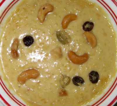 Pesarapappu Kheer