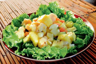 Shrimp Salad with Creamy Dressing