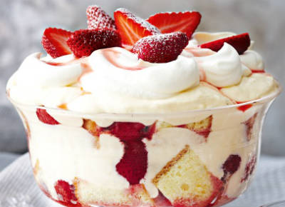 Strawberry Trifle