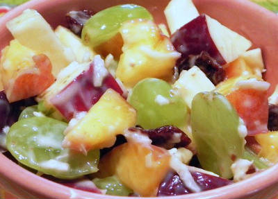 Yogurt Fruit Salad 