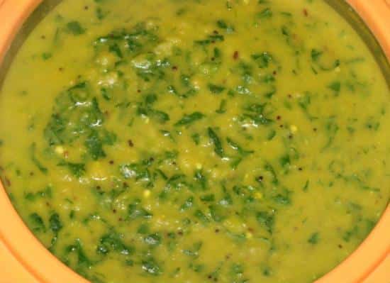 Dal Palak (Spinach Dal) 1 Dal Palak (Spinach Dal)