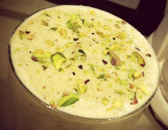 Pista Milkshake (Pistachio Milkshake)
