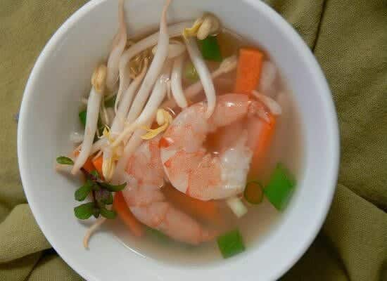 Shrimp and Lemongrass Soup