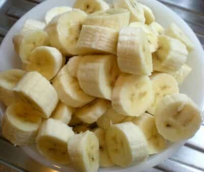 Chopped Bananas