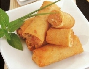 fried rice rolls