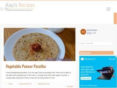 Shilpa - Aayi's Recipes