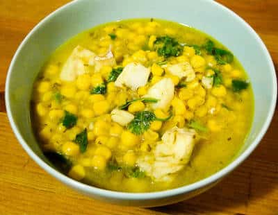 Thai Fish and Corn Curry