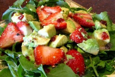Avocado and Strawberry Salad