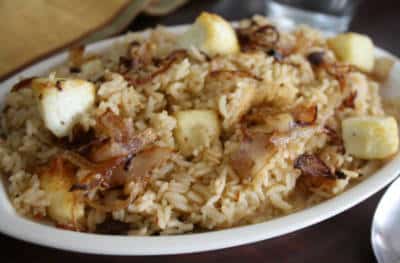 Paneer Potato Biryani