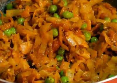 Cabbage Masala