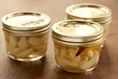 Crunchy Pickled Garlic