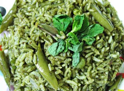 pudina masala rice