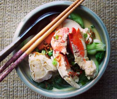 Singapore Crab Noodles