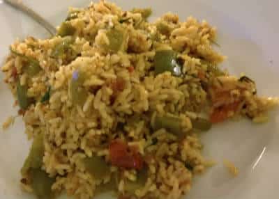 capsicum biryani