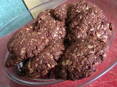 Chocolate Oats Cookies