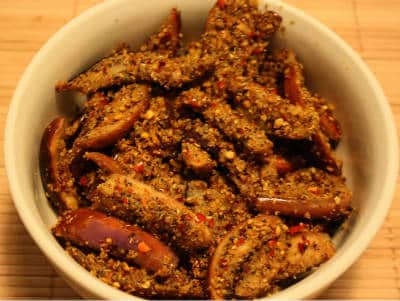 Kathirikai Podi Roast