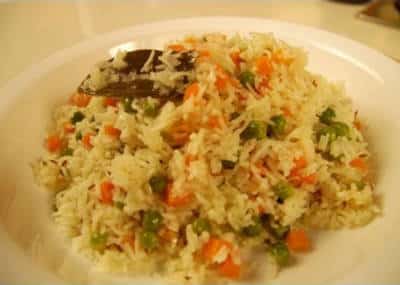 Carrot and Peas Rice