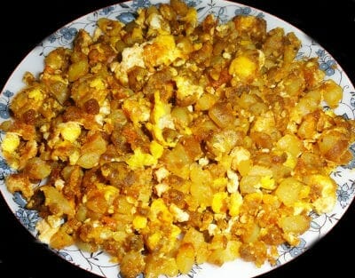 egg bhujia