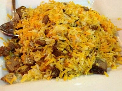 mutton pulao